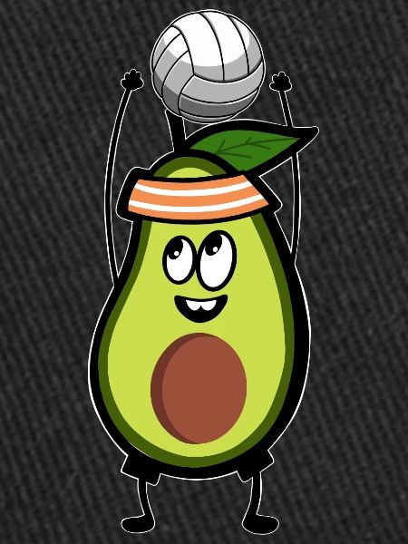 Volleyball Avocado