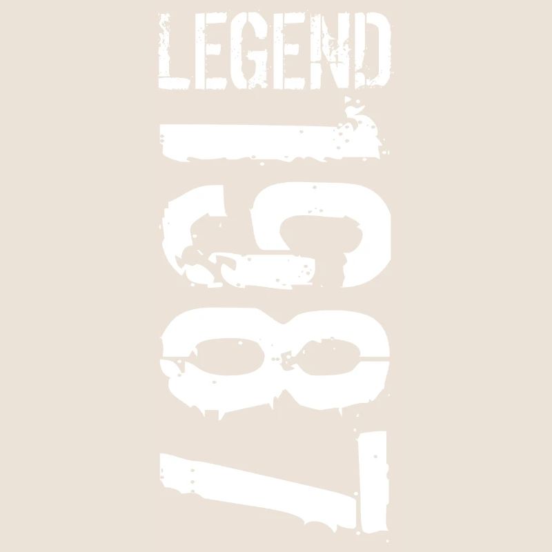 Légende 1987 blanc