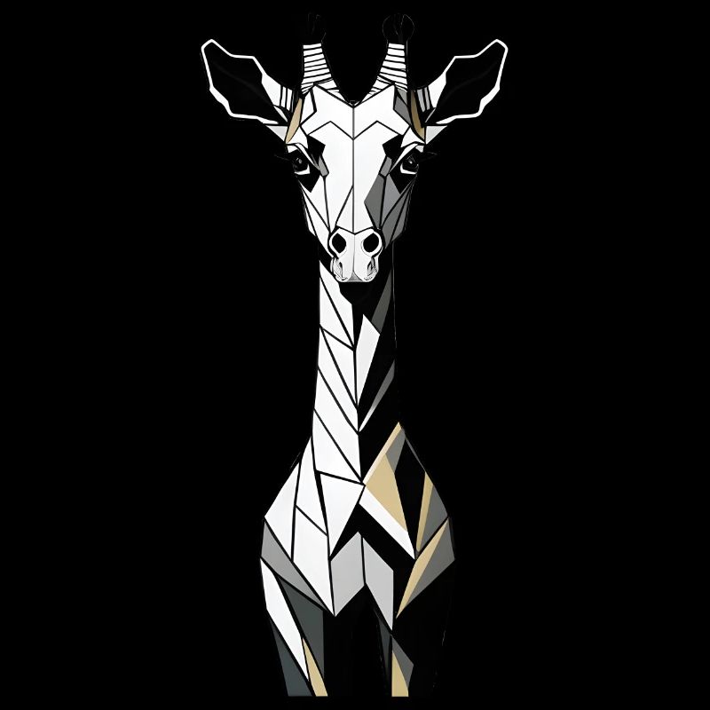 Girafe géométrique