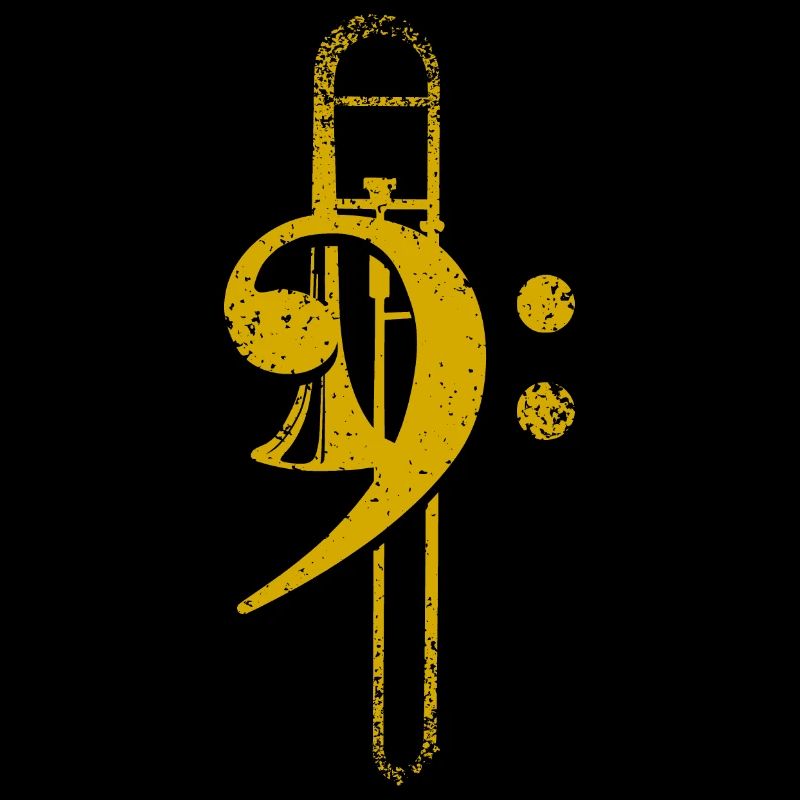 Trombone, clef, tromboniste, clef basse