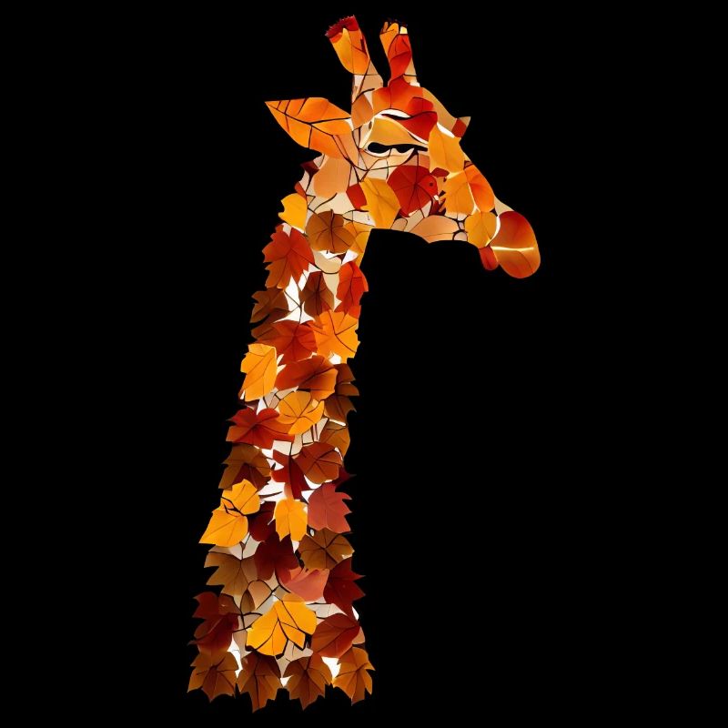 Girafe d’automne