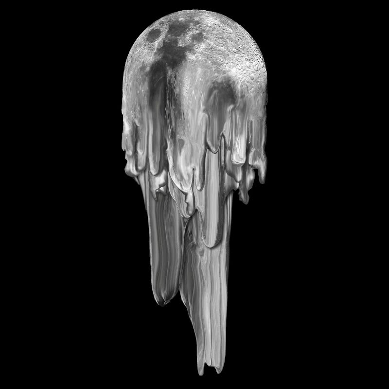 Melting Moon Boule de crème estompée