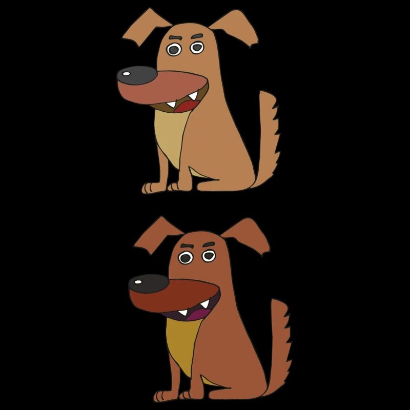 Chiens doubles
