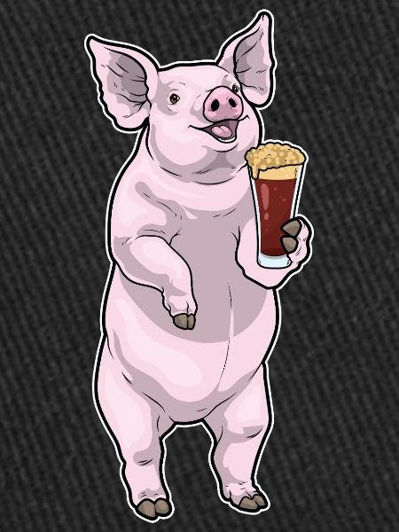 Schwein Bier