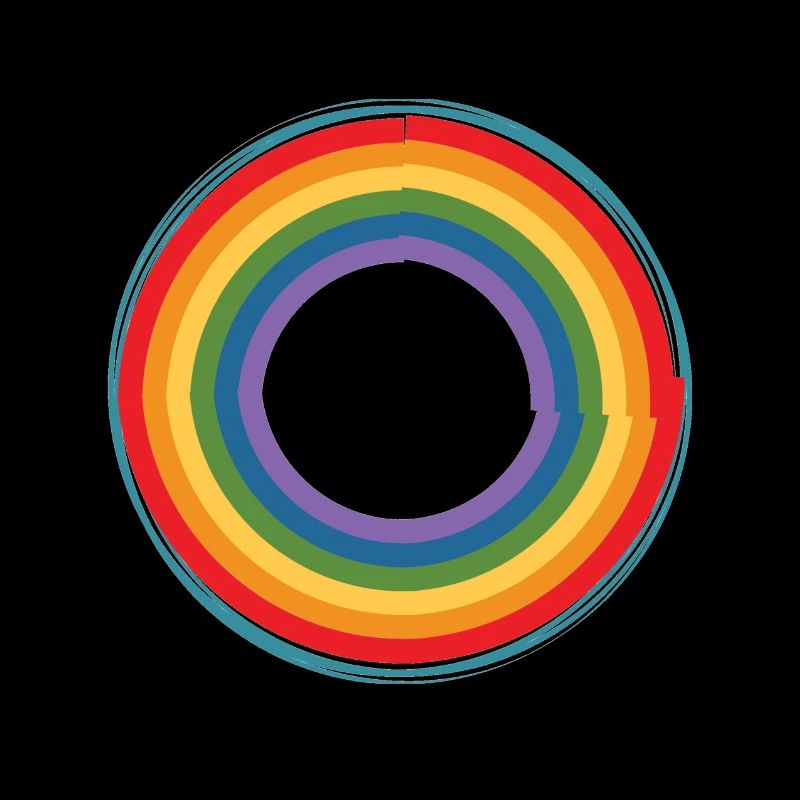 Rainbow circle