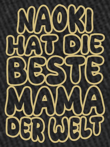 Naoki als Spruch