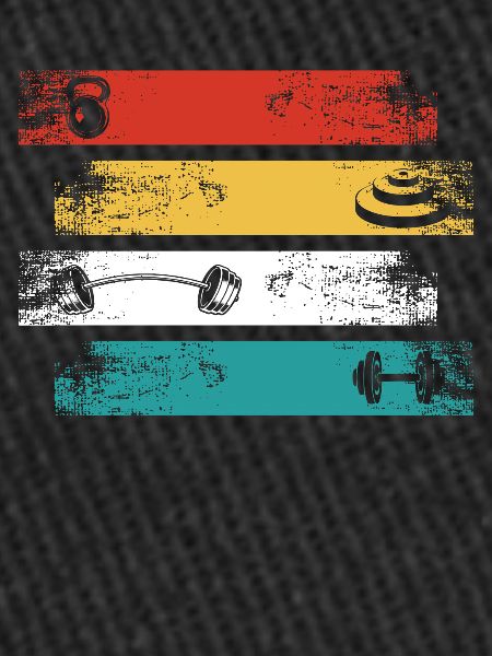 Gymnase Retro Rectangle -