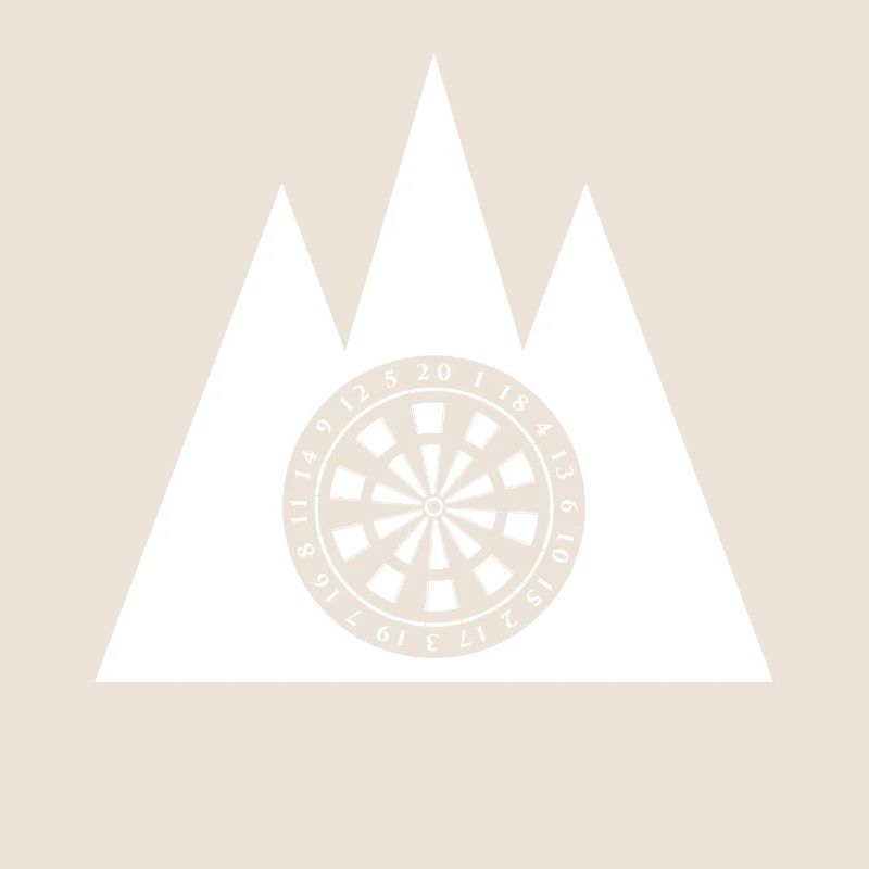Triple triangle - dartboard -