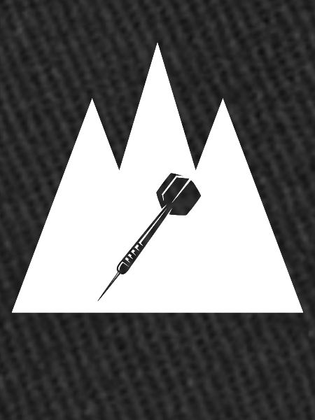 Triangle triple - fléchette -