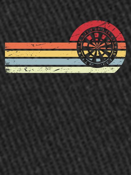 Retro Lines - Circle - Dartboard -