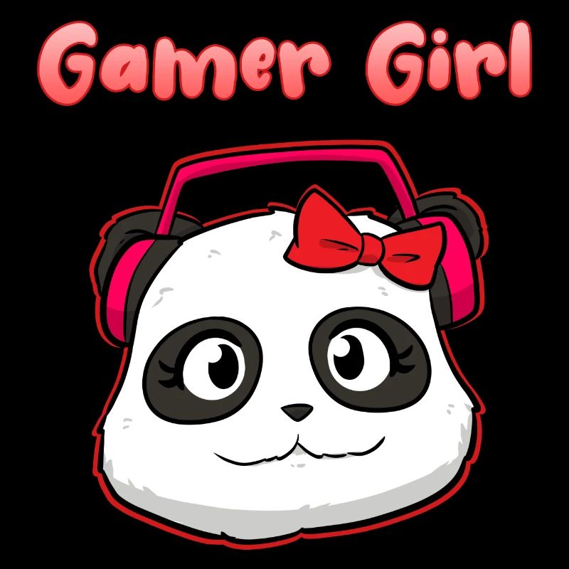 Panda Mädchen Unglaublich Liebe Herz I Geschenk