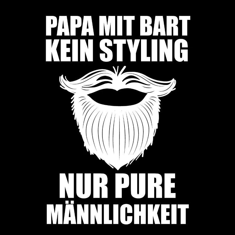 Papa avec une barbe