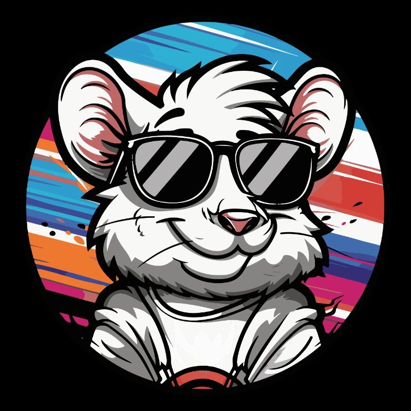 Maus Comic Cool Sommer