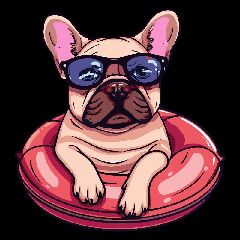 Buldog Français Chien Été
