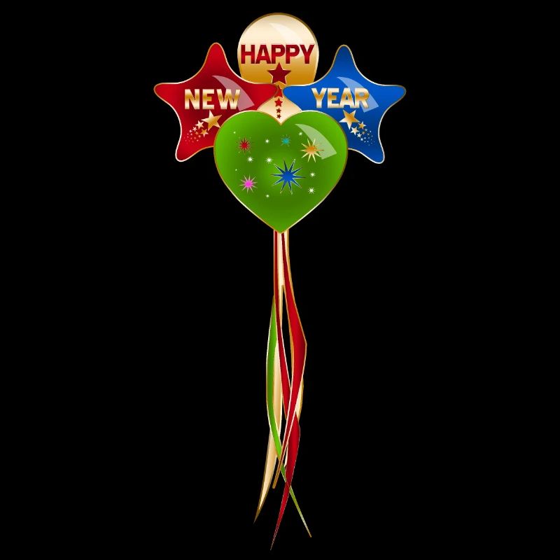 Ballons de bonne année
