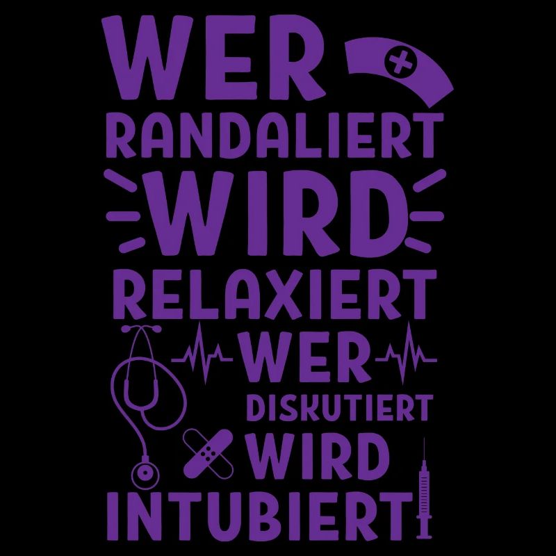 Wird relaxiert Krankenschwester Krankenhaus