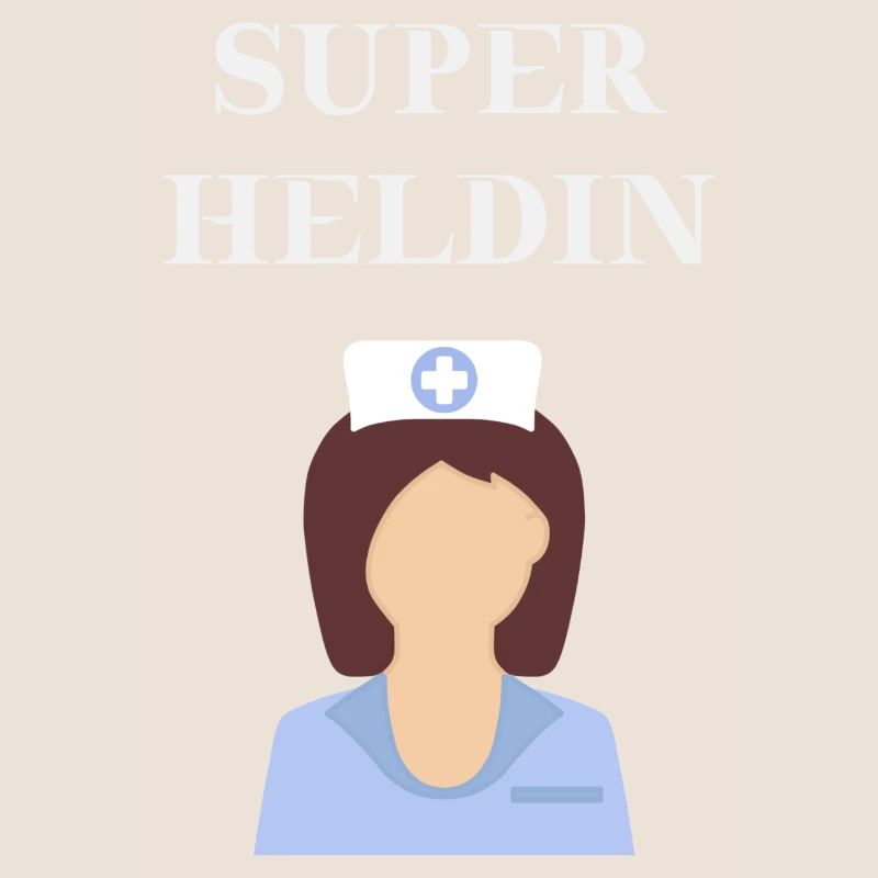 Krankenschwester - Superheldin Geschenkidee