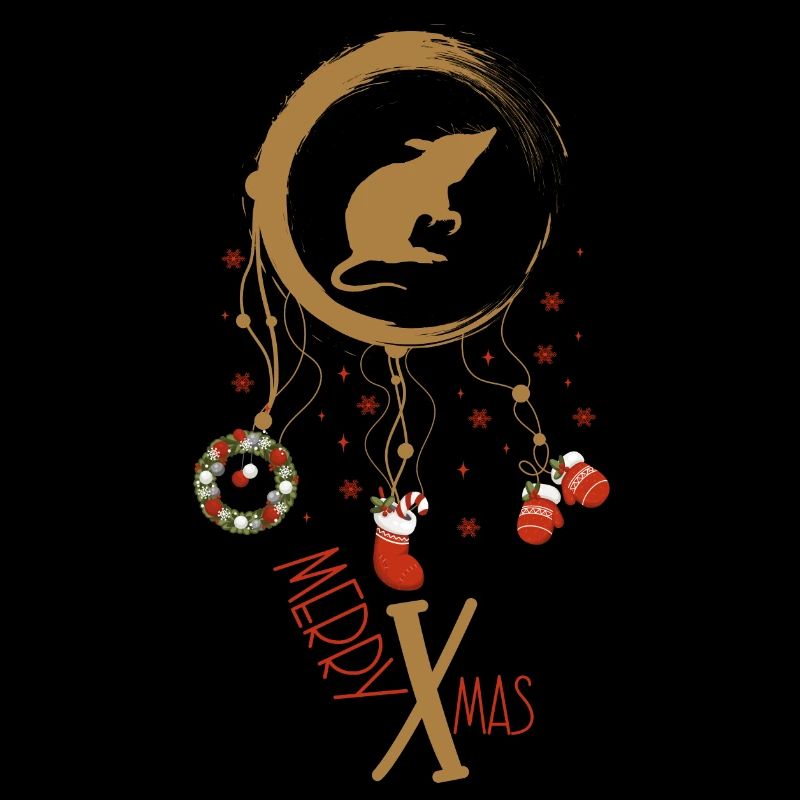 Maus Weihnachten Weihnachtstraumfänger