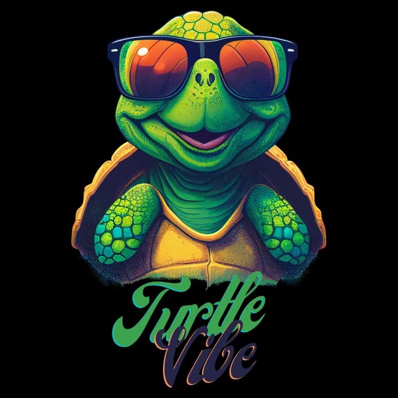 Turtle Vibe: Cool und lässig mit Sonnenbrille