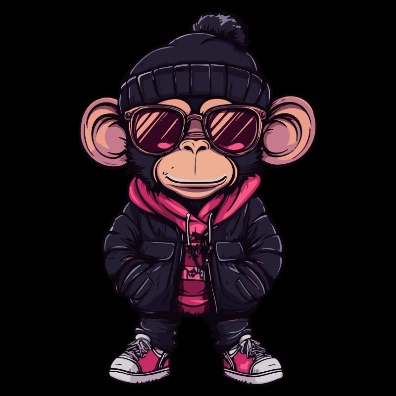 Monkey Winter Comic