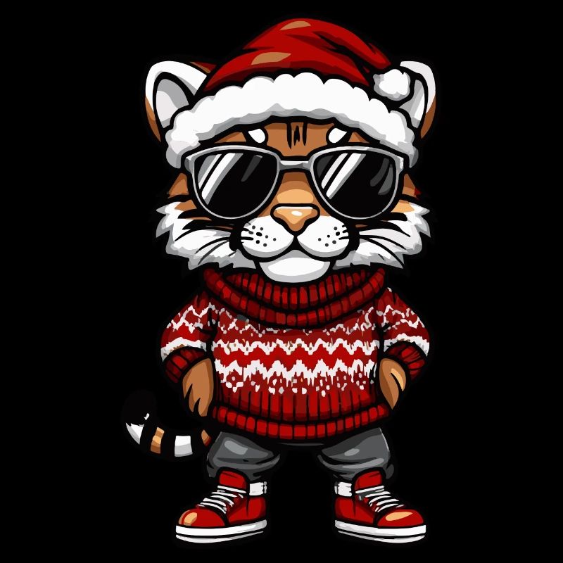 Tigre Noël Cool Noël