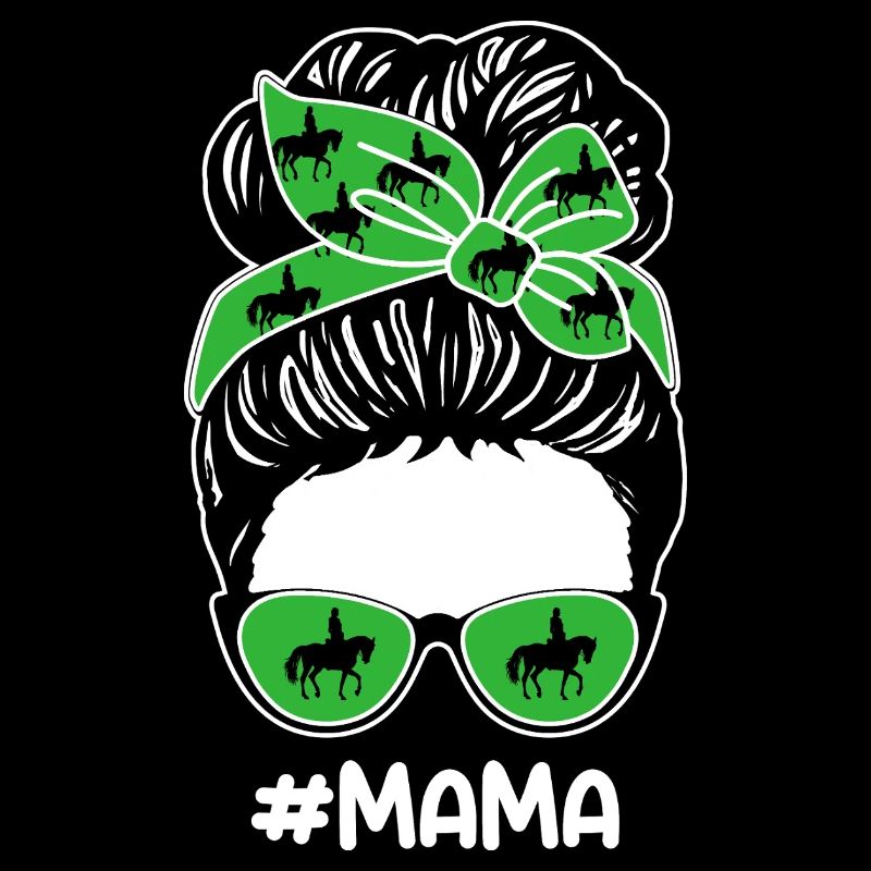 Monter à cheval maman maman