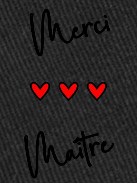 MAÎTRE. MAITRE