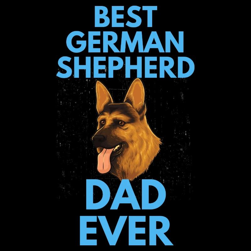 Hunde Papa Vatertag Geschenk Deutscher Schäferhund