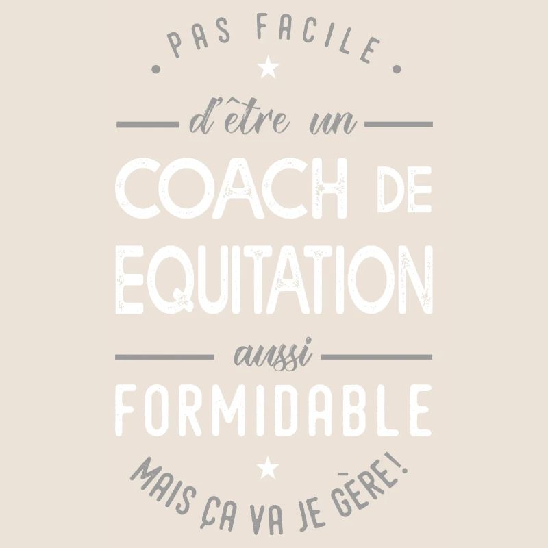 coach Equitation formidable cadeau sport cheval