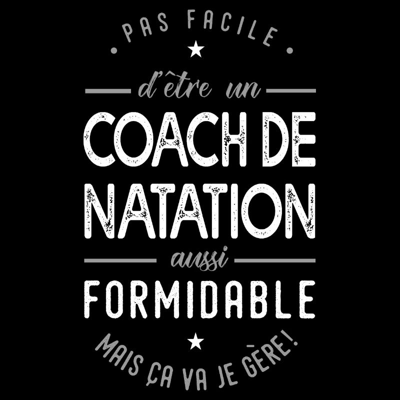 coach natation formidable cadeau sport piscine