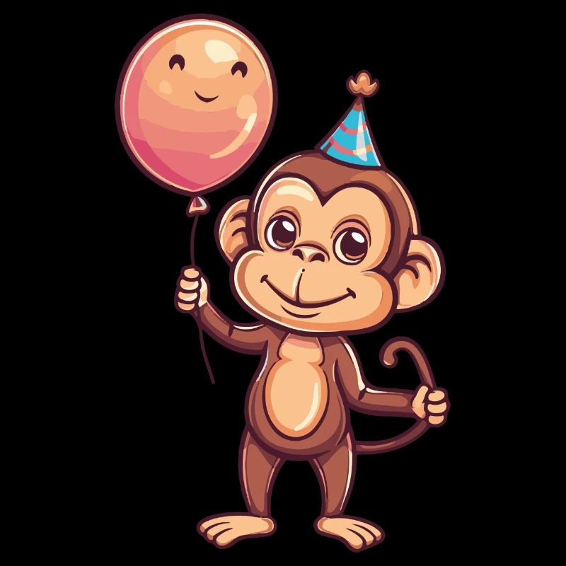 Singe Anniversaire Bébé