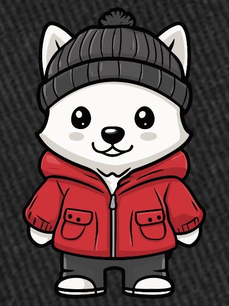 Samoyed Dog Winter