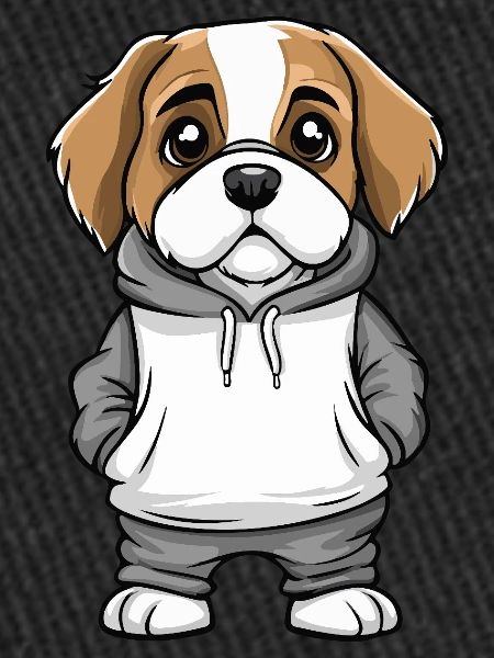 Saint Bernard Dog Funny