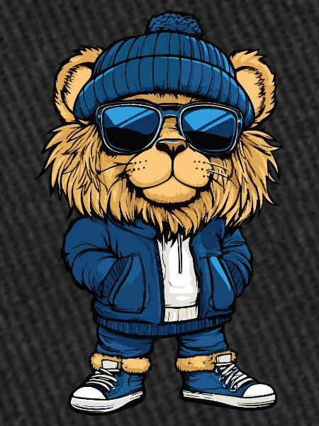 Lion Cool Comic