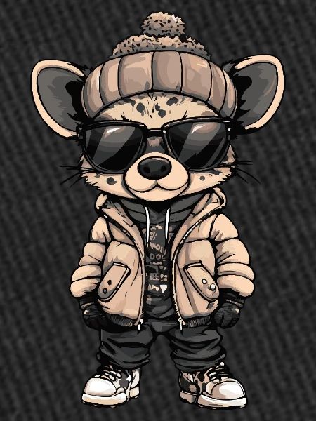 Hyène Bande Dessinée Cool