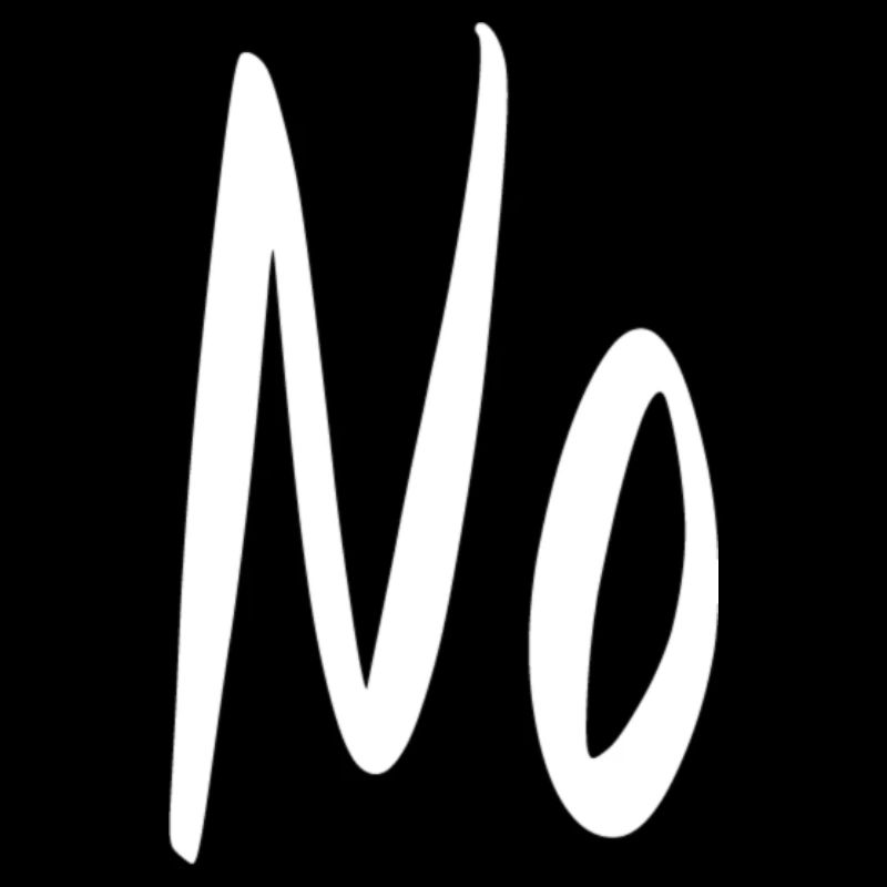 No