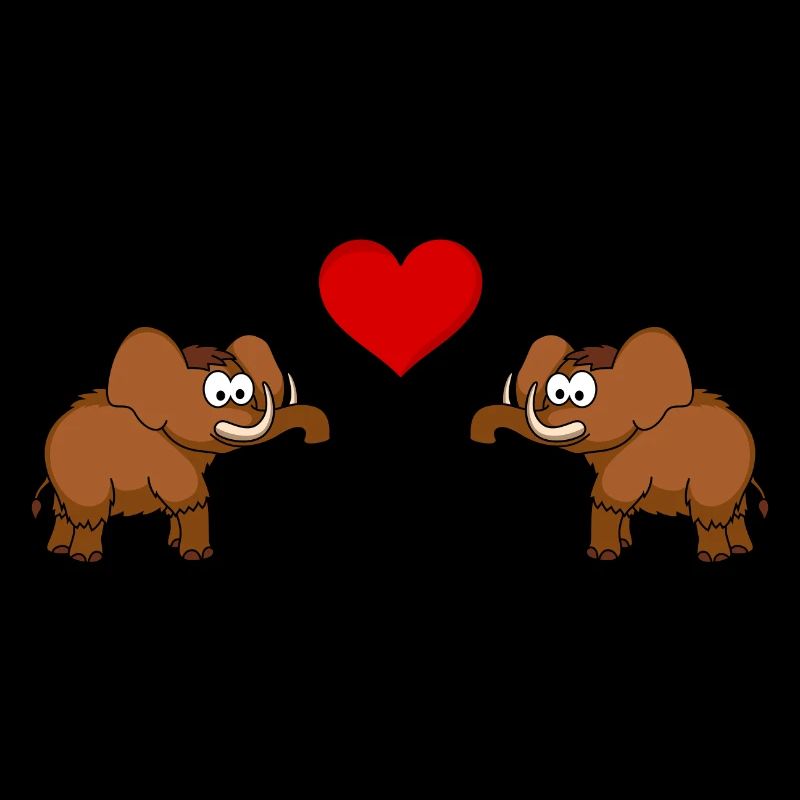 Mammut Comic Couple Amour