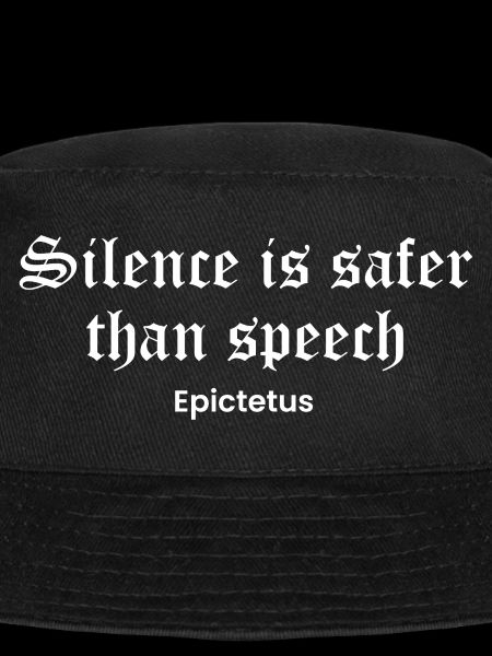 Silence sur la parole d’Épictète