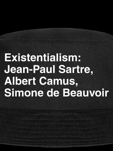 Existentialismus-Trio: Sartre Camus Beauvoir