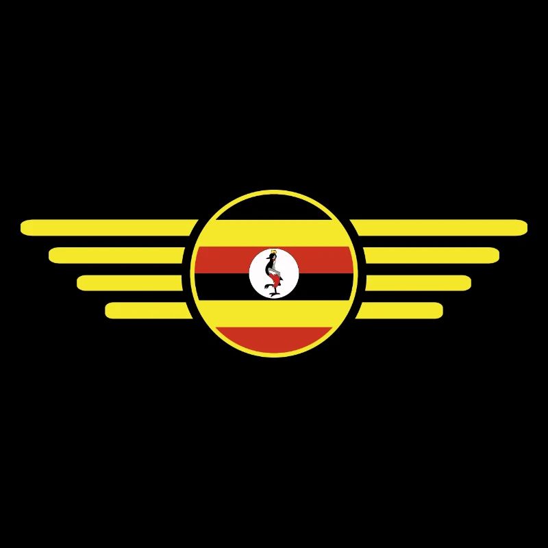 Ich liebe Uganda, Eleganz Stil Design T-Shirt