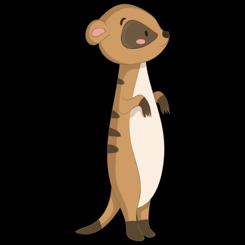 Meerkatze Erdmännchen