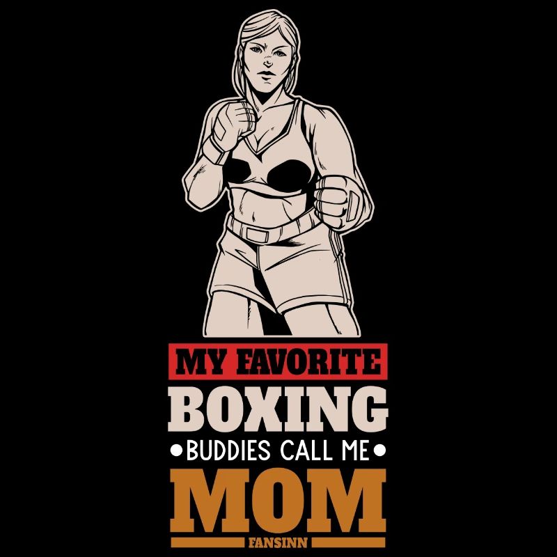 Mes copains de boxe préférés m’appellent maman