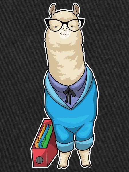 Alpaca Secretary Folder Office