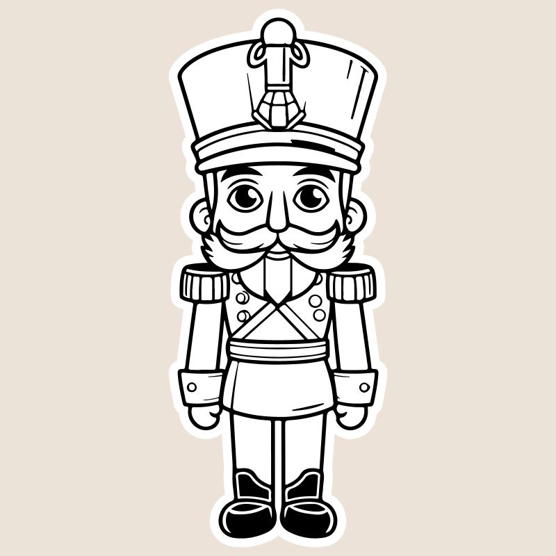 Nutcracker Christmas Symbol