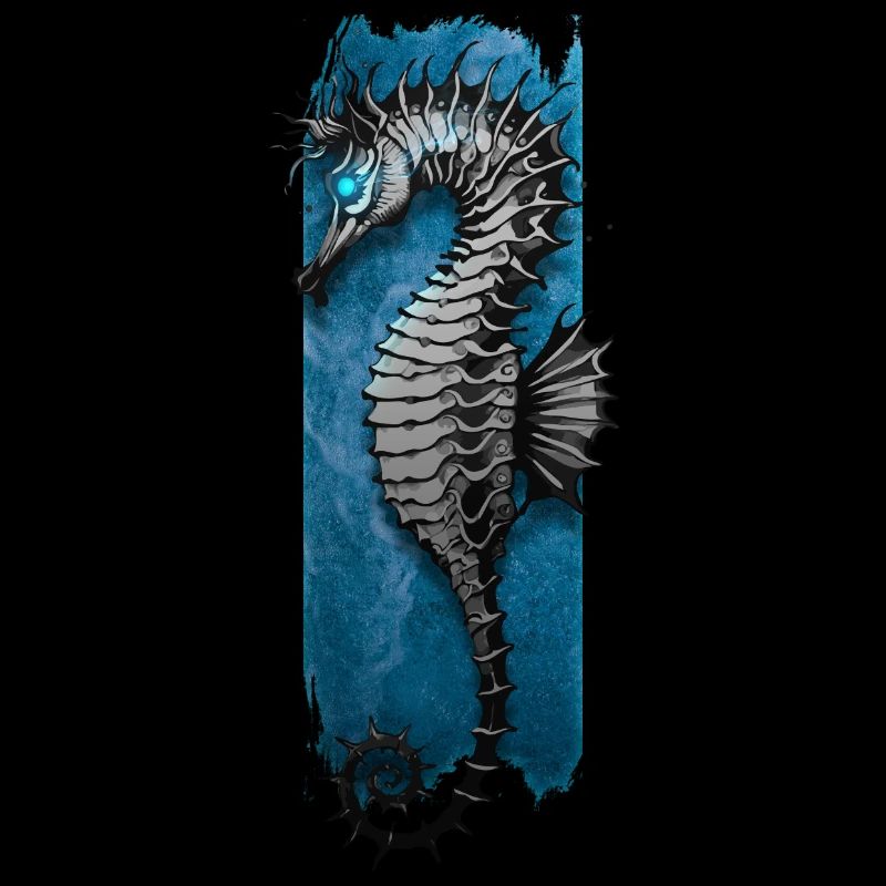 Marine Eleganz: Seepferdchen-Ständchen