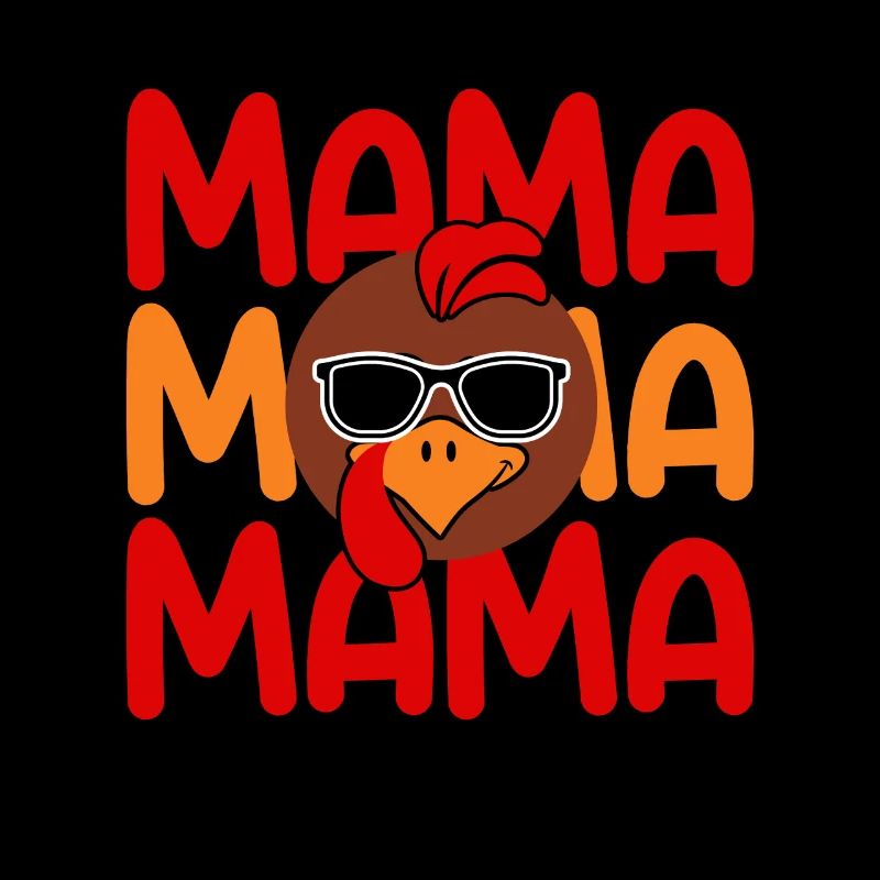 Truthahn Mama Mutter Truthahn