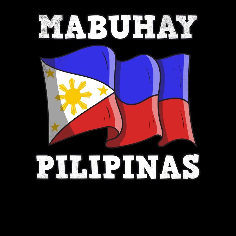 Philippines Drapeau philippin Mabuhay I Cadeau