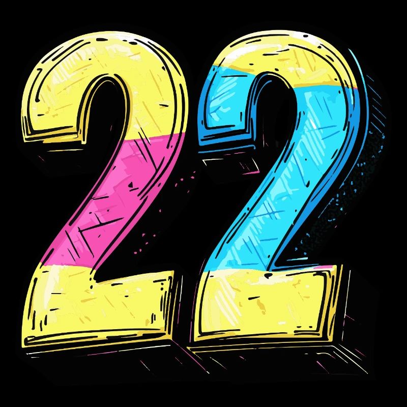 Bande dessinée à 22 chiffres