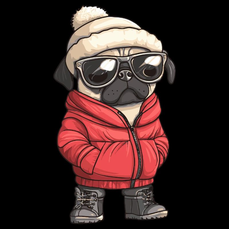 Carlin Chien Hiver