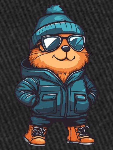 Beaver Winter Comic